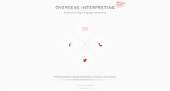 Desktop Screenshot of overseasinterpreting.com